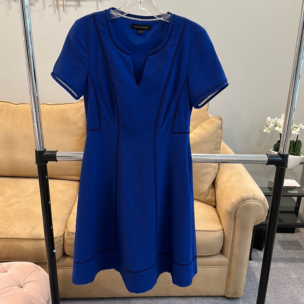 Banana Republic blue dress size 0.